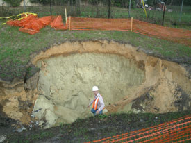 sink hole causes